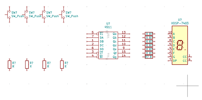 Arrange component on the canvass in KiCad