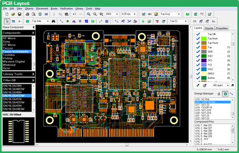 diptrace pcb design software