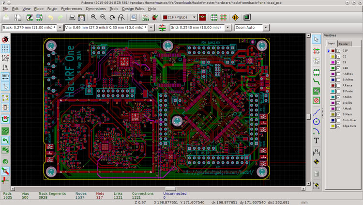 KiCad PCB Software