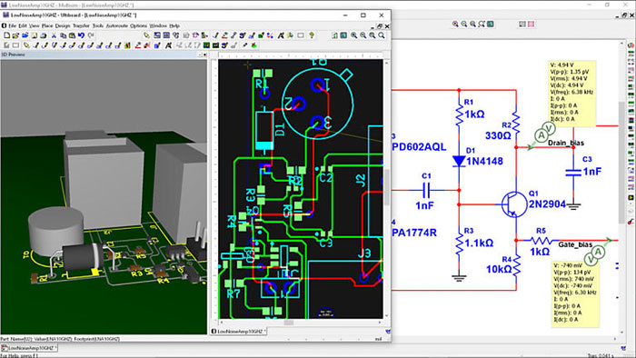 multisim library