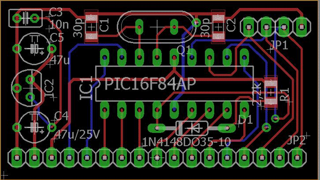 PCB Board layout in Eagle