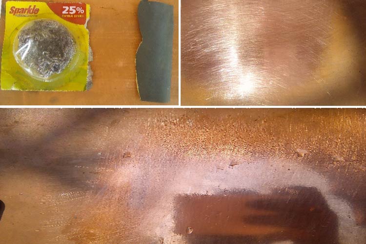 PCB Copper Board Scrubbing