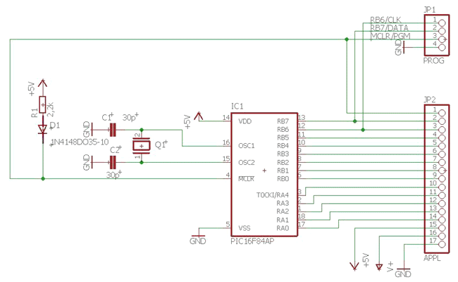 Schematic Diagram Drawn in Eagle