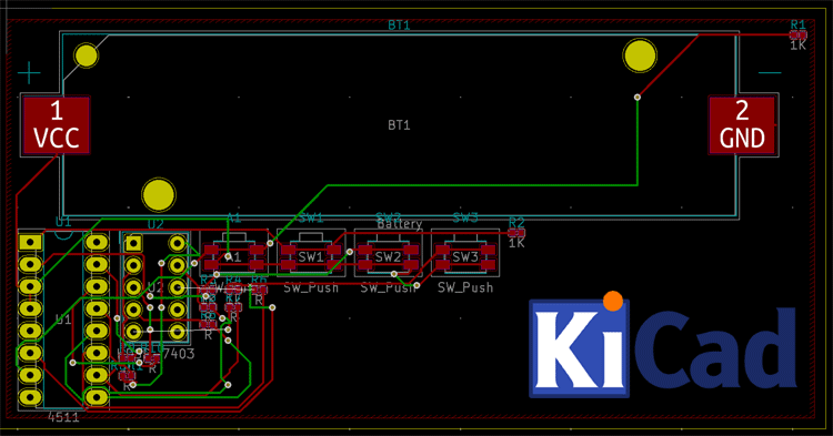 KiCad Tutorial 4/5 – PCB Design and Routing
